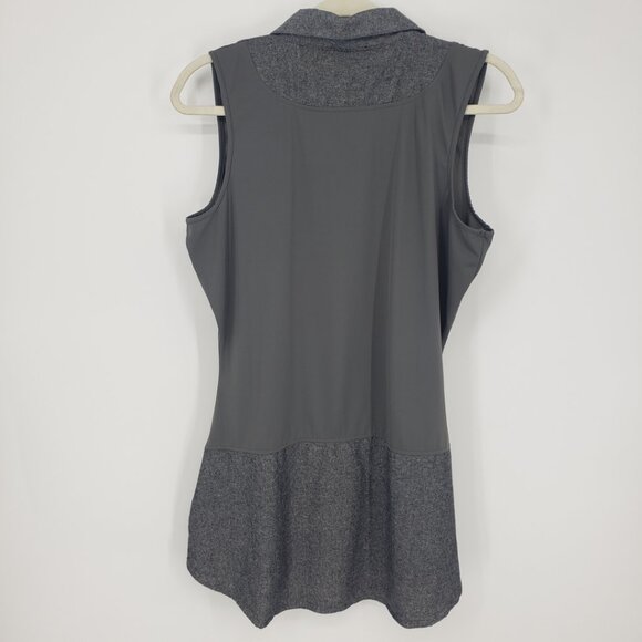 3/$25 Under Cover Agent Kathleen Kirkwood Collared Shirt Top M Under Layer Gray - Picture 2 of 8